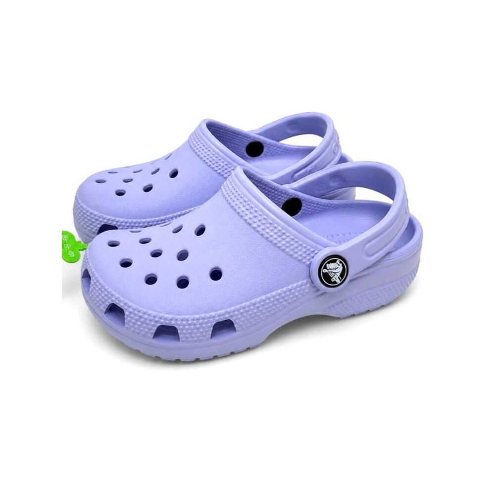 Crocs Classic Clog Toddler Mystic Purple C10 Kids Slip On Water Shoes